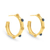 Cleopatra Hoop Earrings