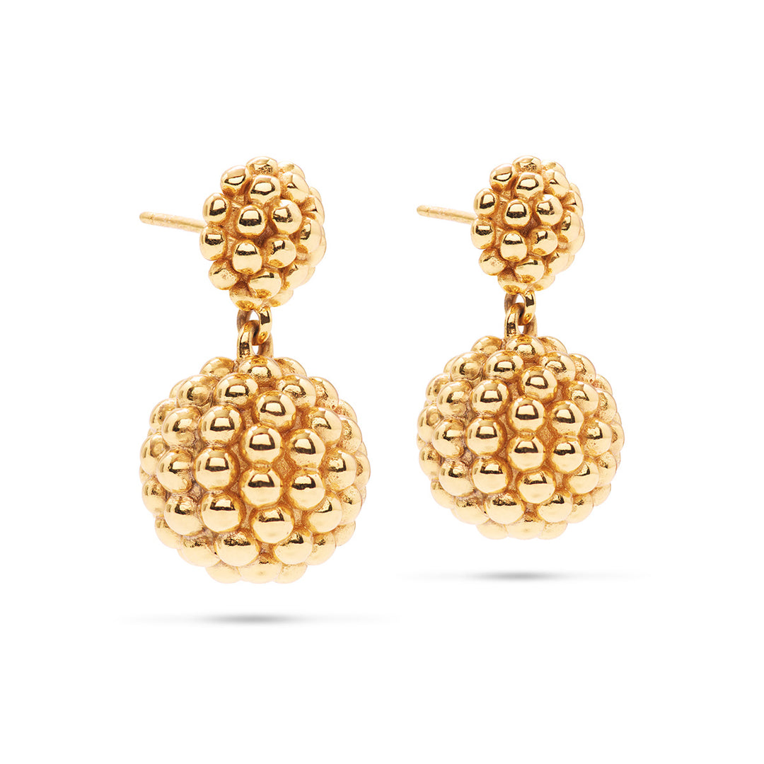 Capucine De Wulf | Berry double Drop Earrings