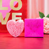 Heart Body Wash Infused Buffer | Pink Camellia