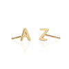 Letter Stud Earring