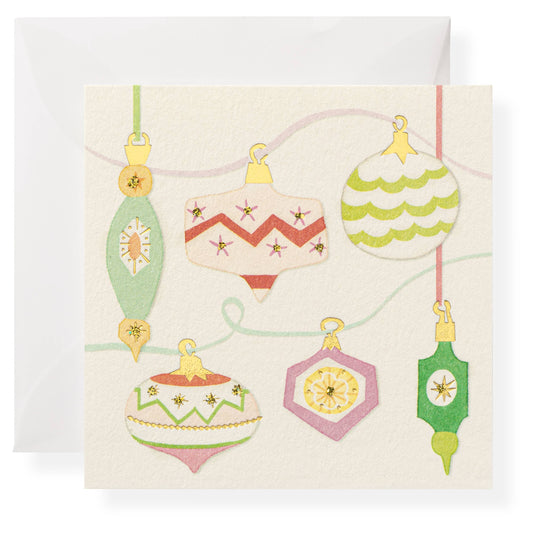 "Ornaments" Gift Enclosure Card