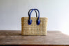 Small Blue Handled Tote