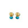 Turquoise Orb Earrings