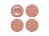 Mini Basketweave Coasters | Pack of 4