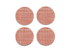 Mini Basketweave Coasters | Pack of 4