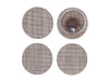 Mini Basketweave Coasters | Pack of 4