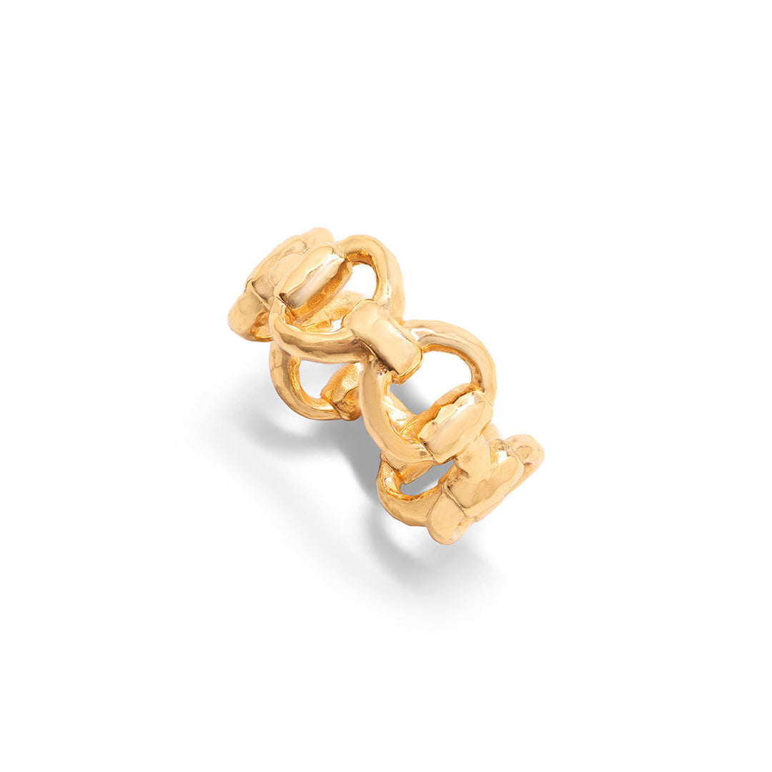 Capucine De Wulf | Equestrian Snaffle Bit Ring - Gold