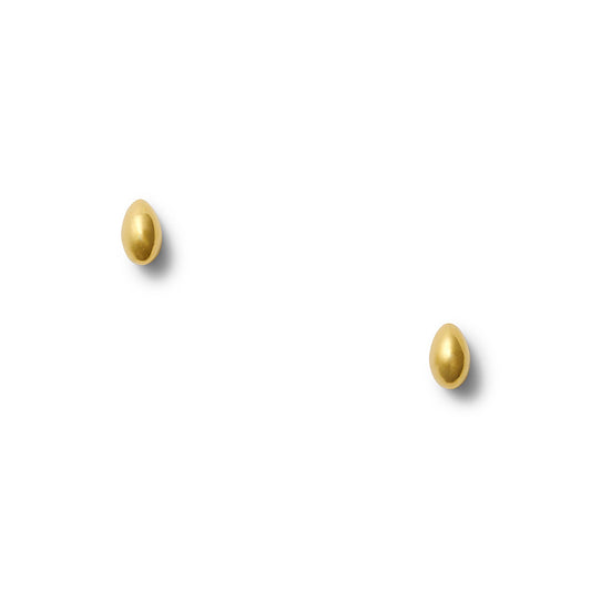 Tiny Bean Scoop Earrings