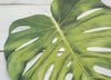 Monstera Leaf Die Cut Placemat