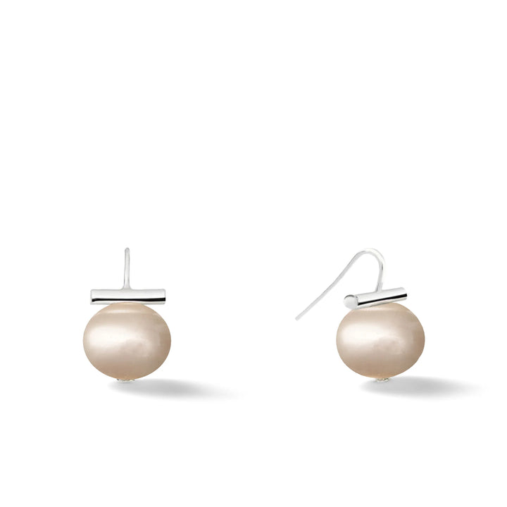 Catherine Canino | Medium Pebble Pearl Earrings