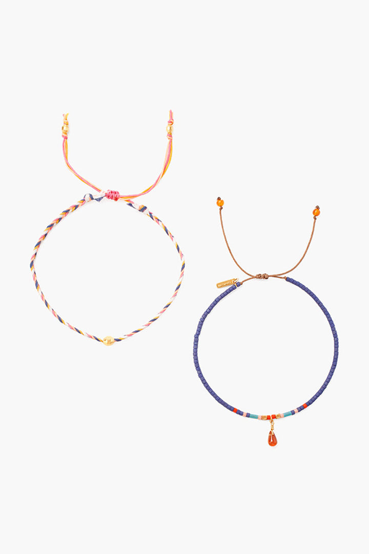 Chan Luu | Pull Tie Bracelet Set