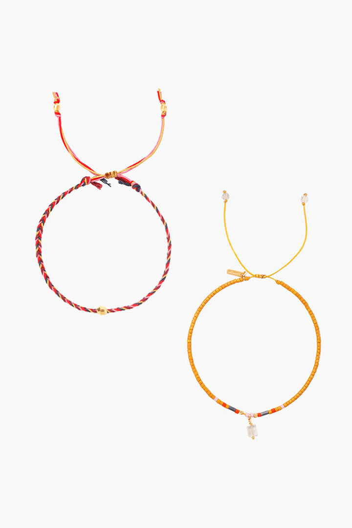 Chan Luu | Pull Tie Bracelet Set