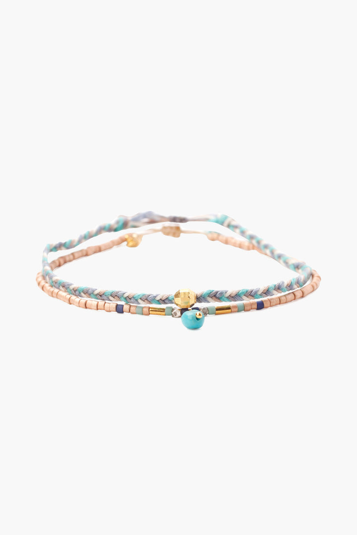 Chan Luu | Pull Tie Bracelet Set