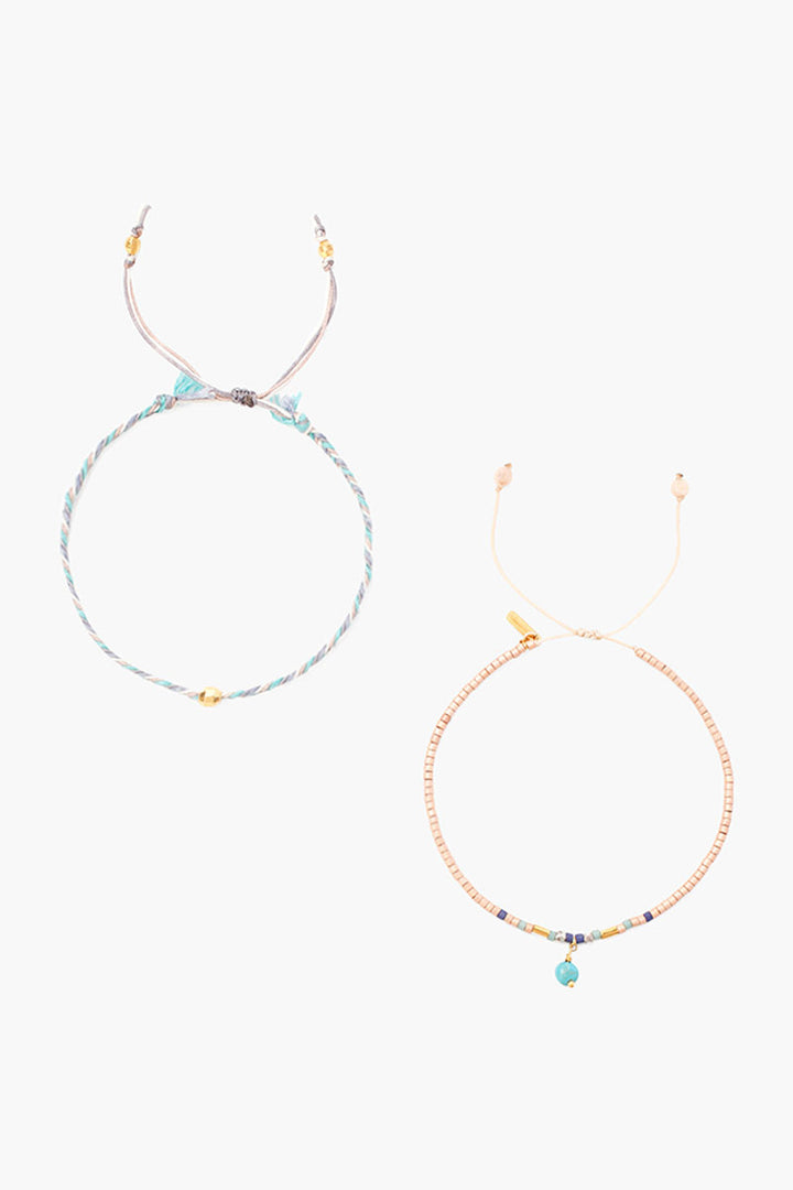 Chan Luu | Pull Tie Bracelet Set