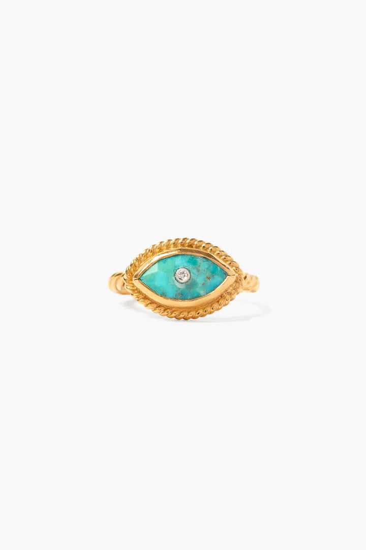 Chan Luu | Tuquoise Evil Eye Ring