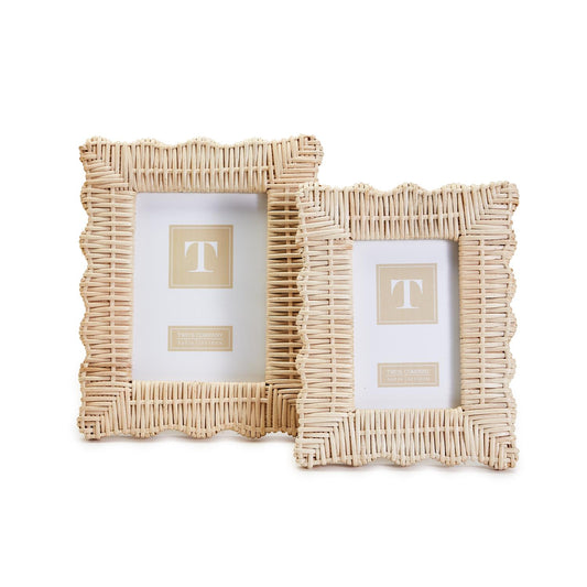 picture frame, photo frame, photo, wicker frame, rattan frame, frame, home decor