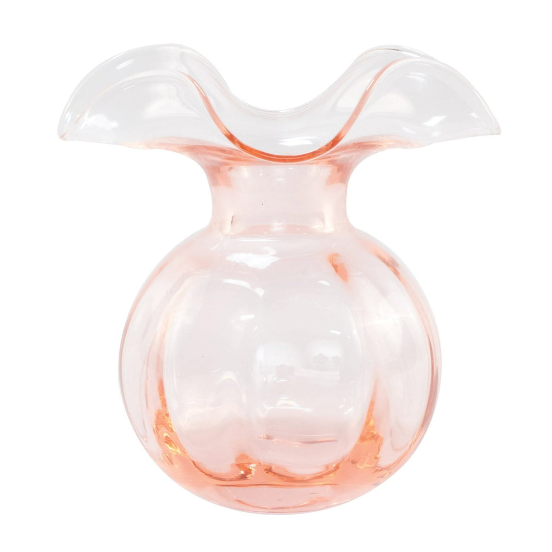 glass vase, bud vase, vietri, hibiscus vase