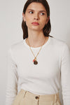 Chan Luu | Smokey Quartz Mix Charm Necklace